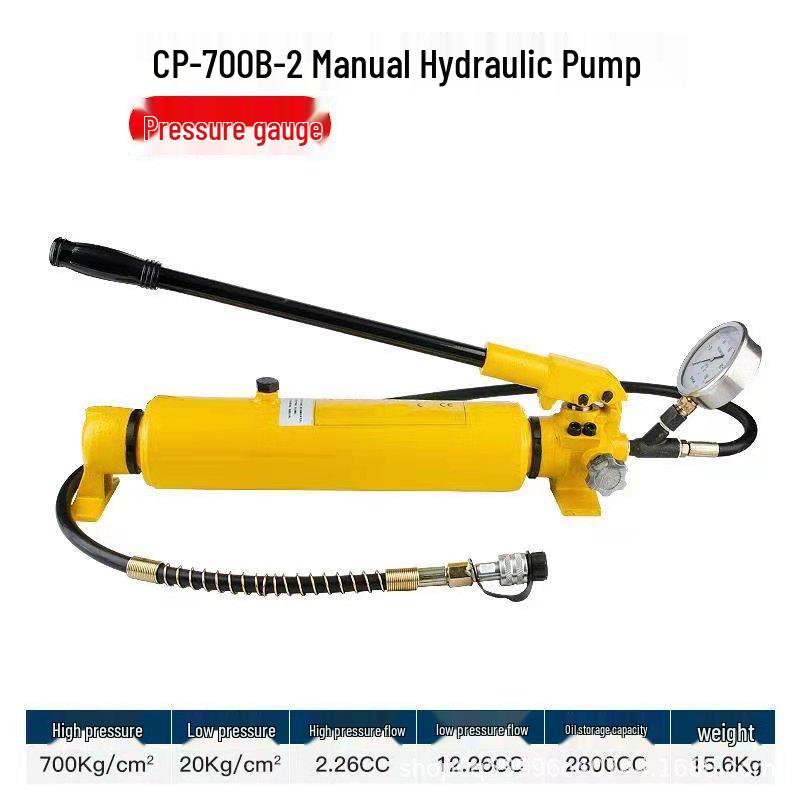 Ultra-Thin Electric & Manual Hydraulic Jack 10t-100t, Split Type (Lateral)