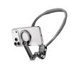 Magnetic Quick-Release Mobile Phone Neck Strap Holder for Cycling, Fishing, Running, and First-Person Vlog Chest Mounting.