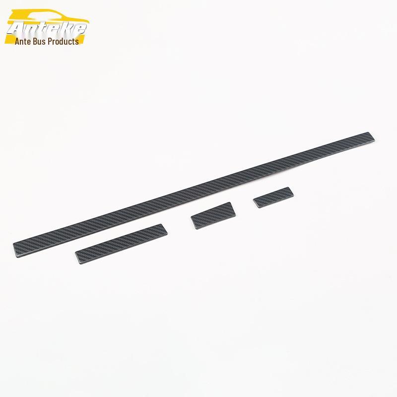 Bora Center Console Dashboard Trim: Decorative Bright Strip for 18 Bora - Car Accessories.