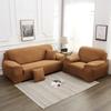 Stretch Milk Silk Sofa Cover Slipcovers Pure Color Full Elastic Anti Slip Universal for All Seasons