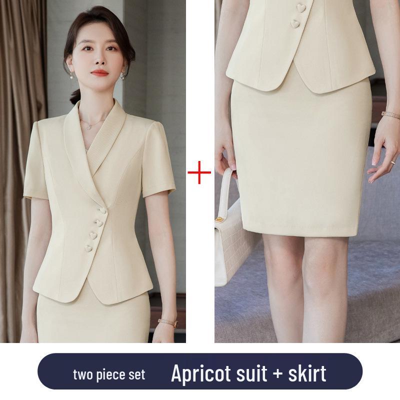 Women's Summer Salon & Office Professional Suit Set