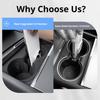 Central Control Cup Holder Cup Sleeve For Tesla Model Y Juniper YL 2026 Silicone Water Cup Holder Car Interior Accessories
