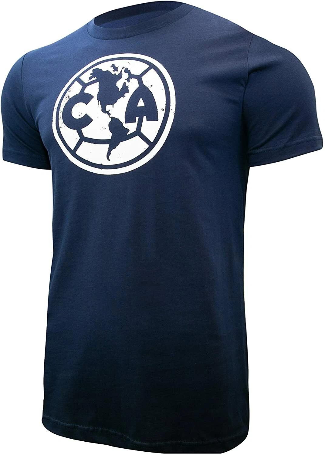 Icon Sports Men Club America Officially Licensed Soccer T-Shirt Cotton Tee -02 XL