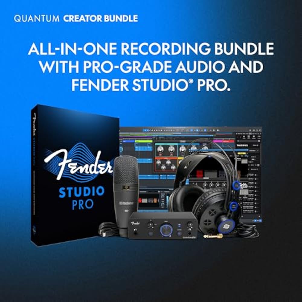 Fender Quantum Creator bundle bundle fender