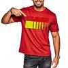 T-Shirts für Unisex Vintage Rundhals-T-Shirt Claas Logo Auf Schwarz Tägliches Tragen Trendiges T-Shirt Mode Bequem Rundhals-T-Shirt