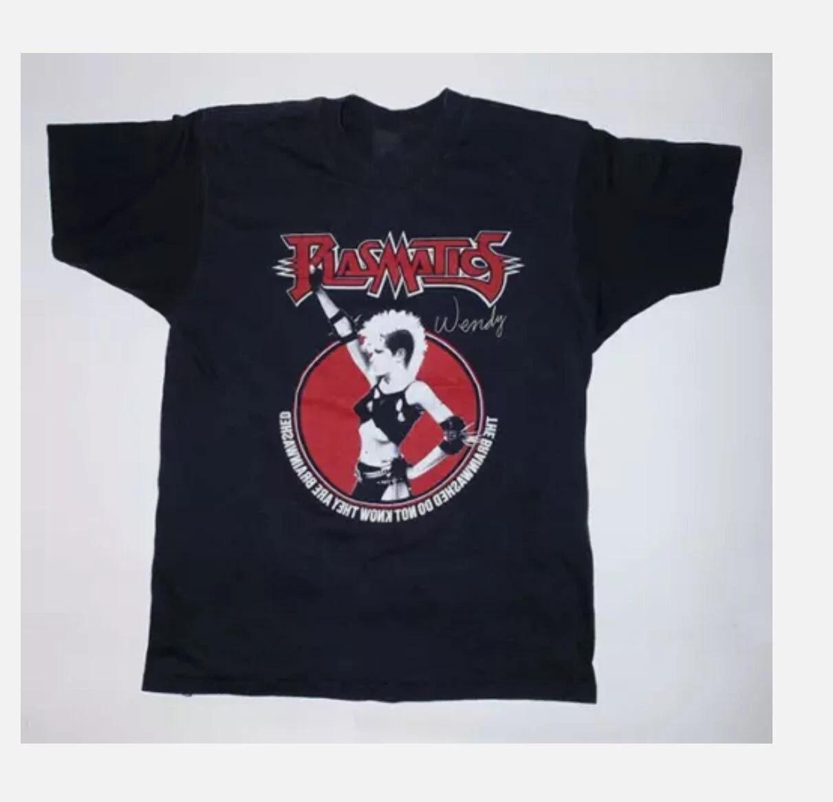 Vintage Wendy O Williams Plasmatics Tour Cotton Black All Size Unisex XL