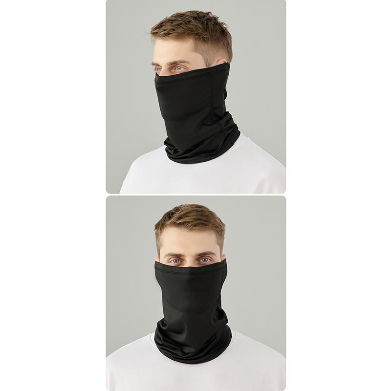 Mountain Bib Face Mask Sunblock Ice Silk Bandana Breathable Sun Protection Outdoor Sports Fishing Magic Scarf Men Women