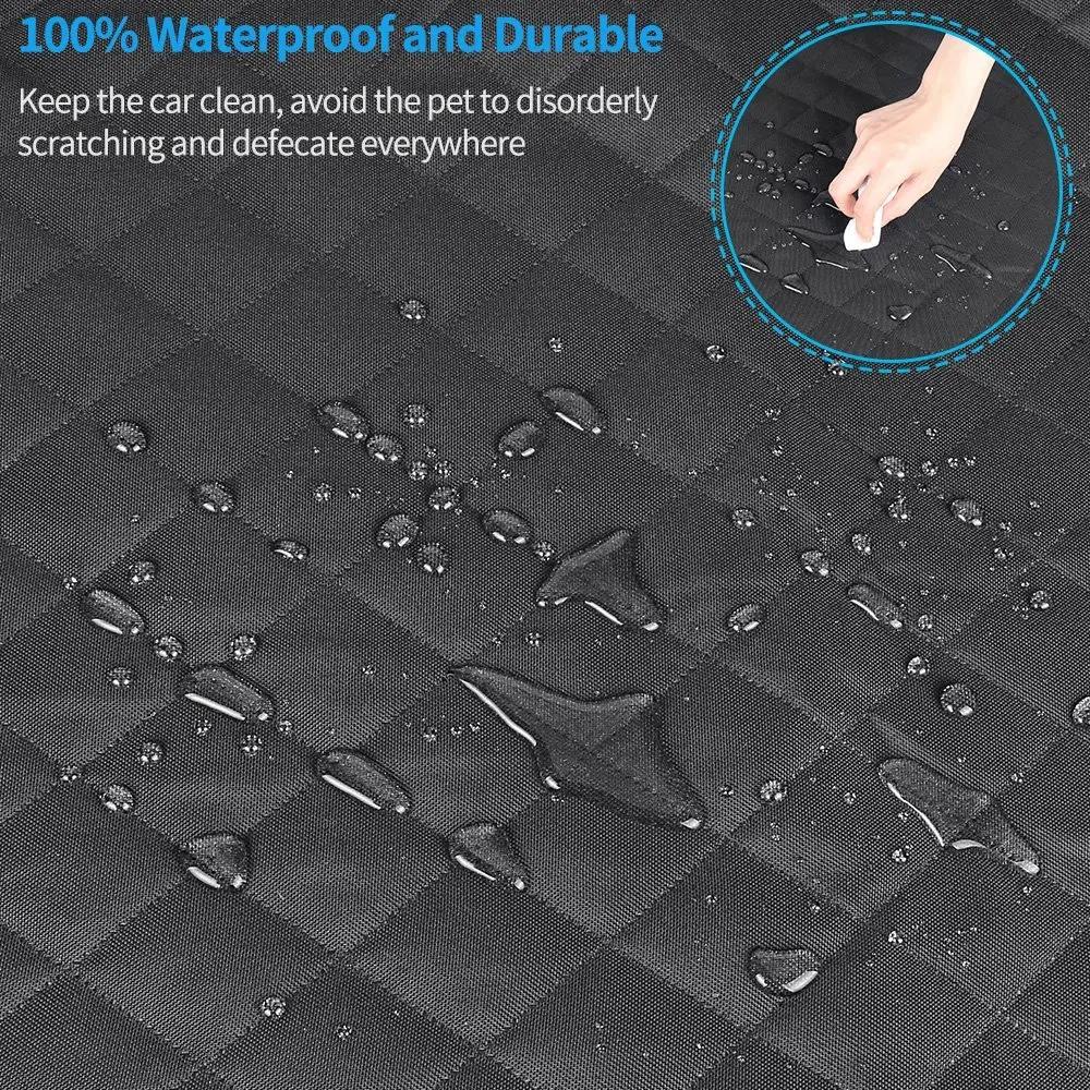 Pet Car Mat Rear Row Waterproof Non-slip Car Seat Cushion Dog Out Car Mat Anti-pad Automobiles Seat Cover Accessories