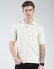 Luxuria Herren T-Shirt mit Selbstdesign-Kragen