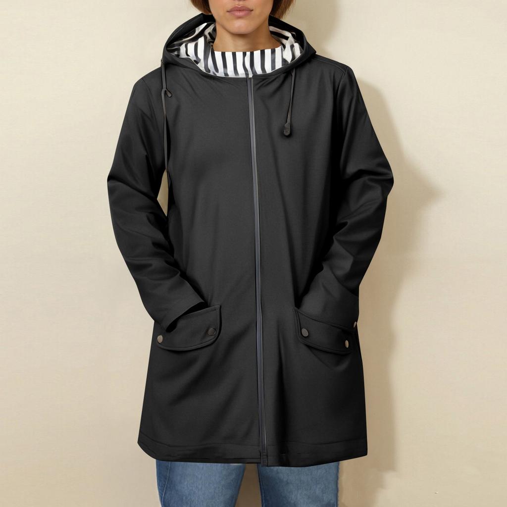 Windbreaker Zipper Hooded Lightweight Outdoor Windproof Jacket Thin Outdoor Coat For Women