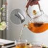 1PCS  Health Boiling Teapot Modern Simplicity Cold Kettle Tea Pot Glass Kettle Steaming Teapot Household Tea Set