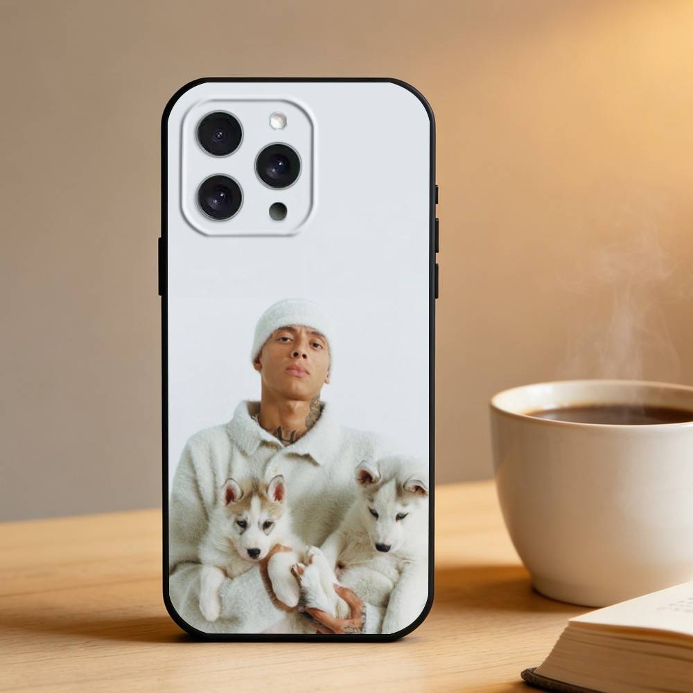 Central C-Cee Uk Rapper  Phone Case For iPhone 17 16 15 14 13 12 Max Plus Silicone Black Cover