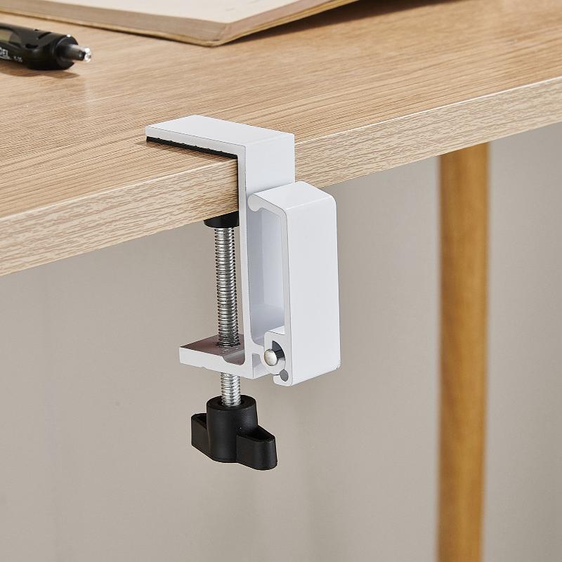 1Pcs Table Edge Double Hook Punch-Free Hanging Bag Hook Adjustable Desk Hanger Backpack Storage Hanging Hooks Holder