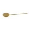 Brass Wall Clock Pendulum Replacement with Gold Finish and Swing Motion