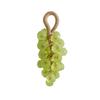 Gem Crystal Grape Soap: Handmade Fruit Souvenir with Diamond Finish.