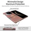 For Mate X6 X5 Carbon Fiber Luxury Solid Color Magnetic Cover Dropping Shockproof Slim Anti-Fingerprint Embossed Phone Case