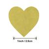 500PCS Gold Heart Sticker,1 Inch Metallic Love Heart Shaped Foil Envelopes Sealing Stickers for Valentine's Day,Christmas Gift