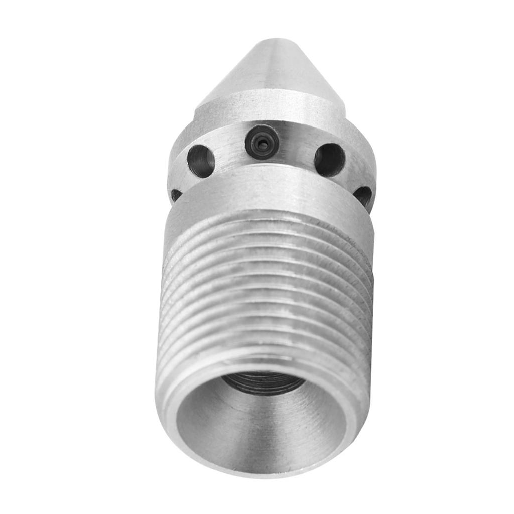 Stainless Steel SS304 Pressure Sewer Cleaning Pipe Drain Jetter Nozzle 3 8BSP Male Thread