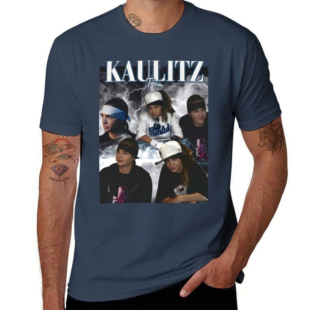 Tokio Hotel Tom Kaulitz Tshirt Large Size Breathable Tee Tshirt