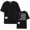 Nine Inch Noize Tracklist T-shirts Nine Inch Nails Boys Noize T-shirts Zomer Unisex Streetwear Ronde Hals Korte Mouw Katoenen T-shirts
