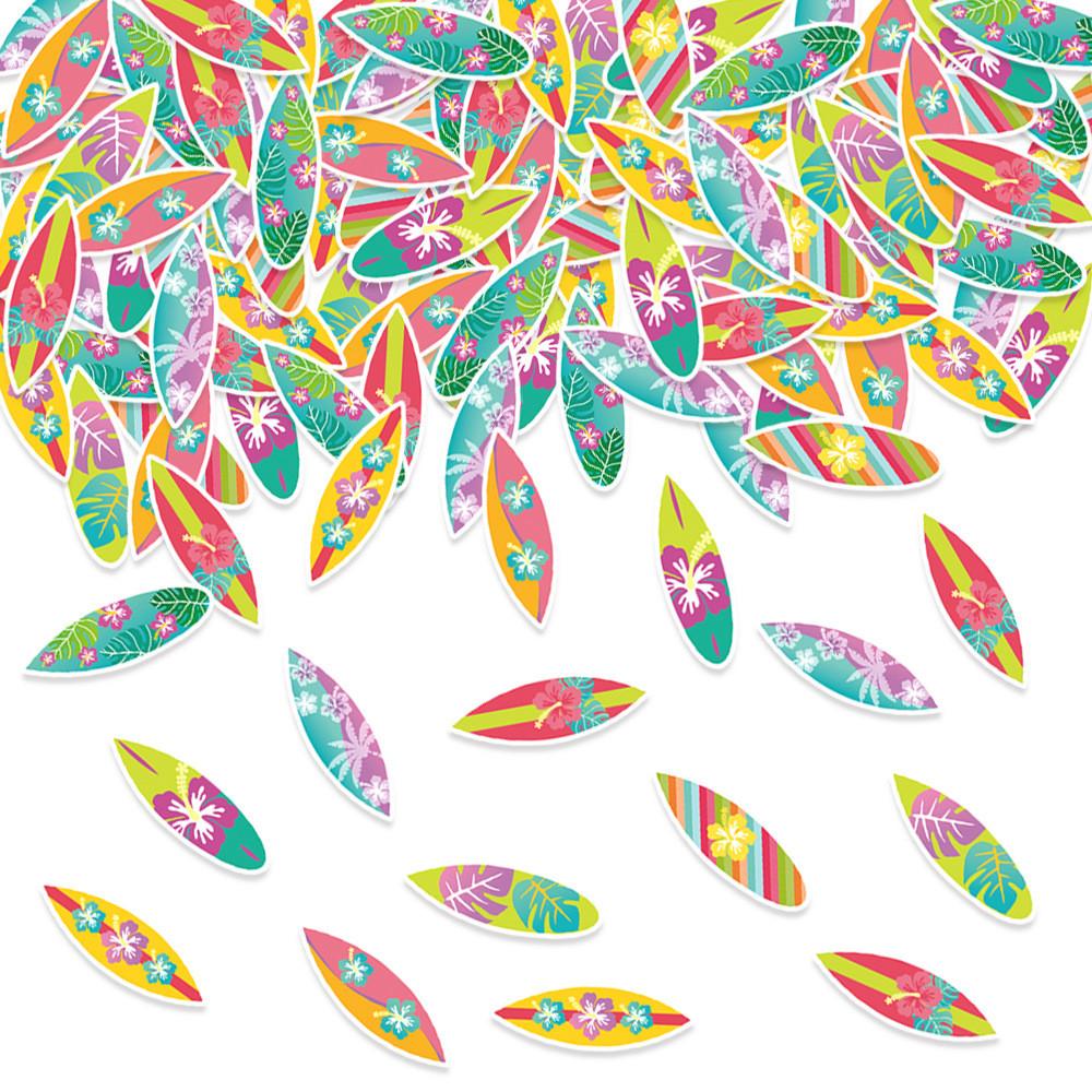 Themed Surfboard Flower Confetti Birthday Party Decoration Props Throwing