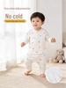 Spring Two-Piece Pure Cotton Baby Set: Boneless High-Waist Pajamas for Boys and Girls (Autumn Clothes & Pants)