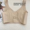 Cooling Non-Stuffy Bralette Ultra-Thin Rabbit Ear Cup Minimizer Wirefree Wide Strap Sports Style
