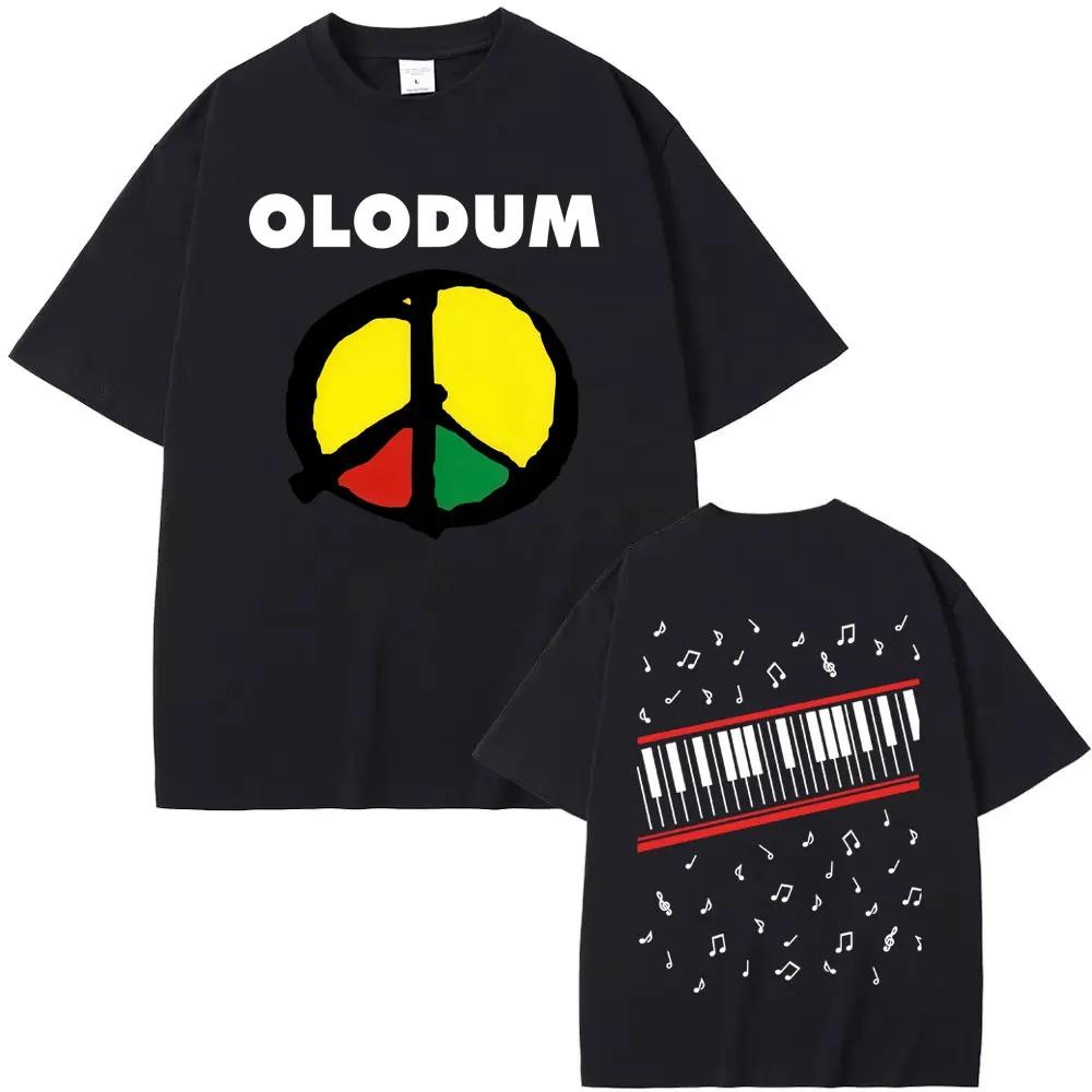 Майкл Джексон Olodum Мир и Музыка Двусторонняя Повседневная Свободная Футболка Регги Цвет Унисекс Уличная Одежда Футболка 4XL