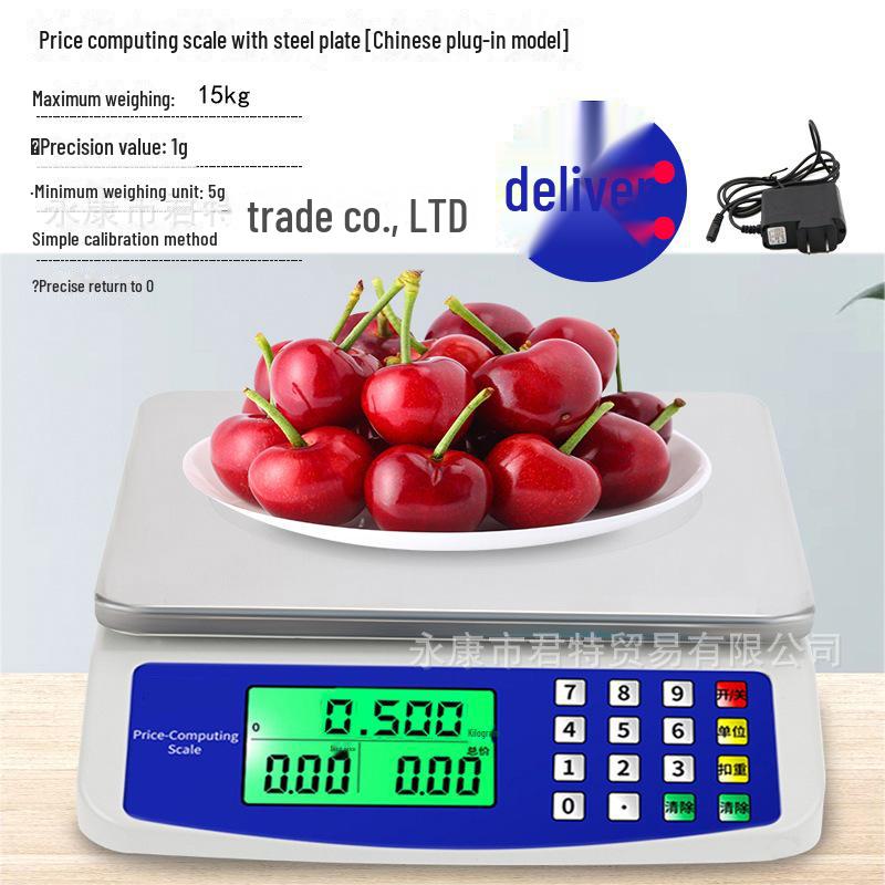 DT580 Electronic Kitchen Scale, 30kg Capacity for Baking, Food, Fruit, and Vegetables
