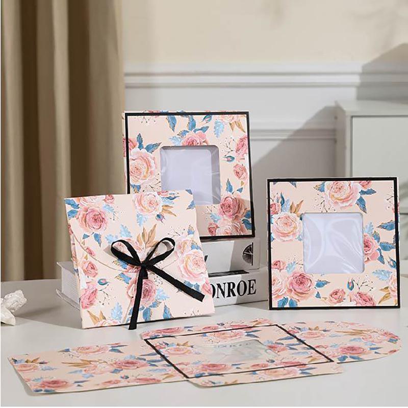 In-Stock Silk Square Scarf & Handkerchief Gift Box - Perfect for March 8th, Plus Underwear & Socks Gift Envelope