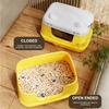 Large Cat Litter Box Enclosed Cat Toilet with Lid Cat Bedpans Kitty Litter Tray for Larger Cat Breeds Or Multiple Cat Households