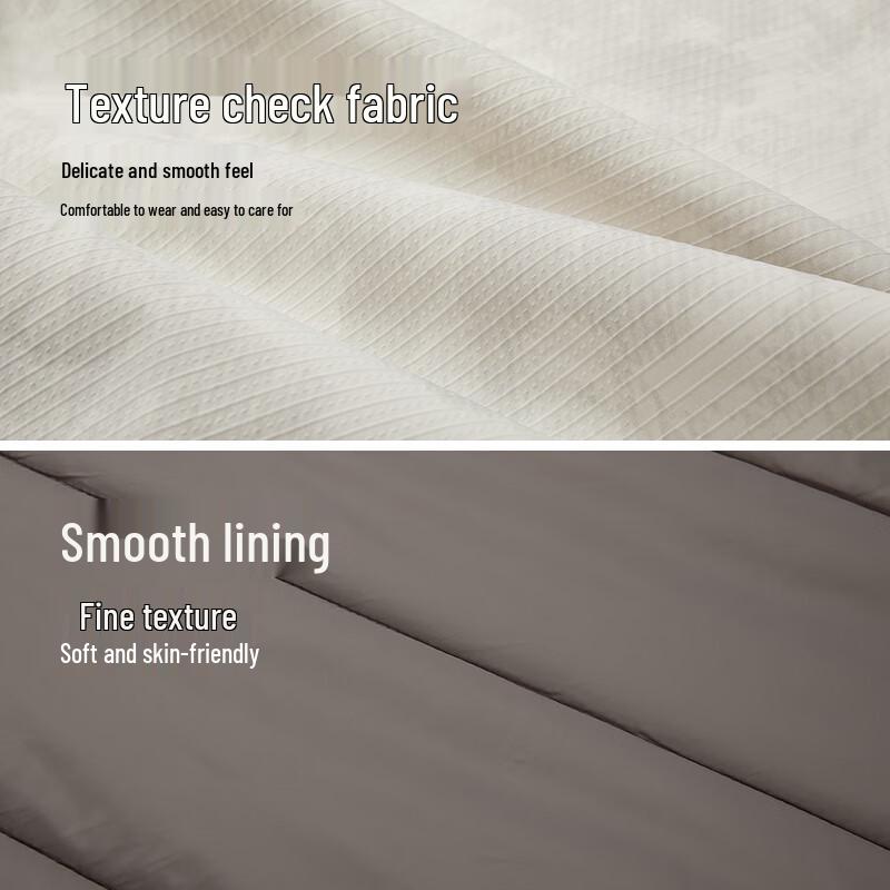 HLA Men's Detachable Sleeve Sorona Padded Jacket