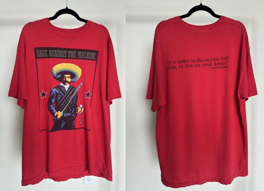 Rage Against The Machine Rage Against the Machine Emiliano Zapata S-5XL XXL
