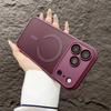 Luxury Matte Magnetic Phone Case For 16 15 14 17 E Air Plus 13 12 Pro Max Mini For Magsafe Shockproof Cover Capa