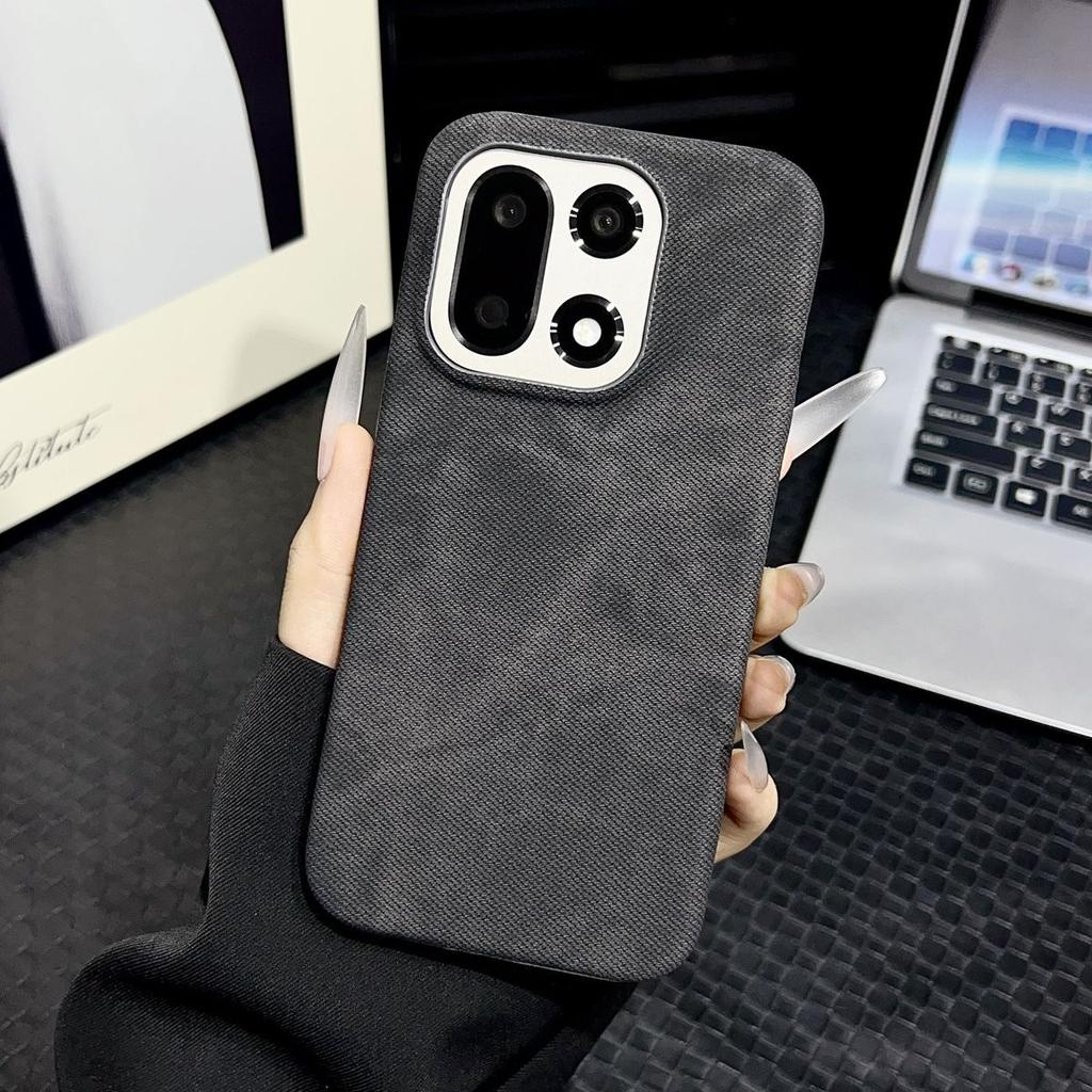 For OnePlus 15 Case Luxury Cowboy Skin Magnetic Wireless Charging Protective Back Cover For OnePlus15 One Plus 15 Phone Shell