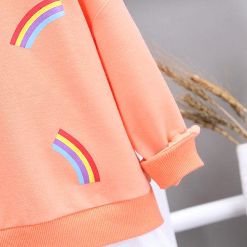 Baby Girl Spring Children's Clothing 0-4 Years Old Two-piece Cartoon Cute Long-sleeved Suit Autumn Trousers