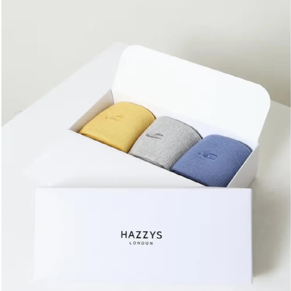 [Hazzys ACC] HISS5F202G2 Ribbed 3-Color Women s Mid-Length Socks 3-Piece Set
