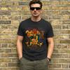 Dungeon Crawler Carl T Shirts for Unisex 100 Cotton Vintage TShirt O Neck Retro Bookish Tee Shirt Short Sleeve Tops Plus Size