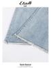 Slimming High-Waisted Micro-Flare Women's Bell Bottom Jeans for Tall Women - Autumn 2025 Style