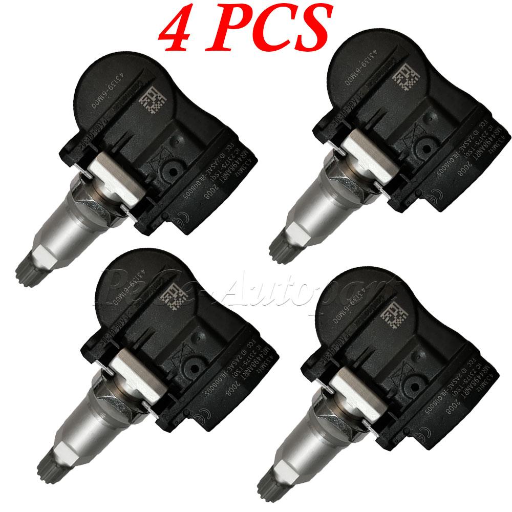 1/4PCS 43139-61M00 4313961M00 Tire Pressure Sensor for Suzuki Vitara SX4 S-cross Ignis Baleno Swift Jimmy 43130-61M00 4313061M00