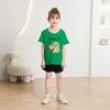 T-shirt Casual a Maniche Corte per Bambini per l'Estate, T-shirt Carina per Ragazze e Ragazzi