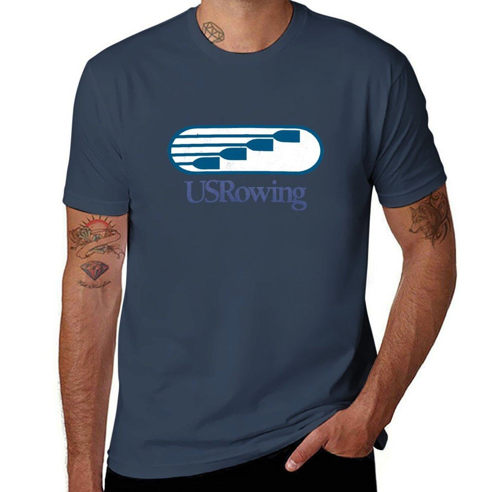 Us Rowing Tshirt Active Wear Sports Tshirt For Unisex S