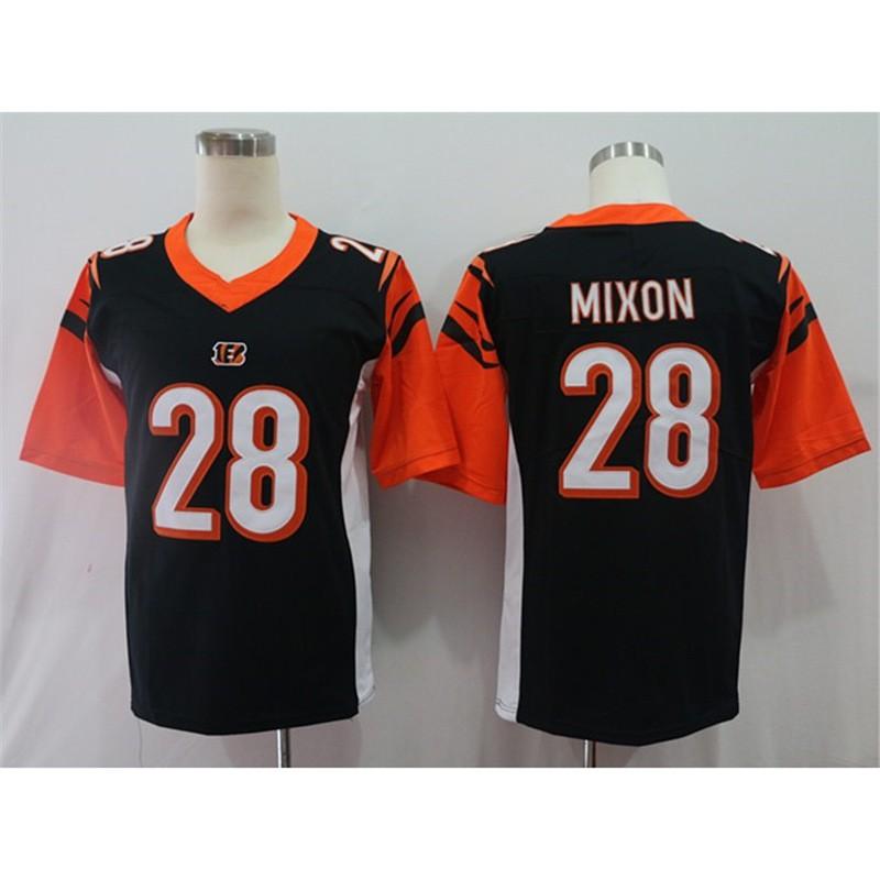 Cincinnati Bengals Embroidered Retro Fan Jersey Men Women Cotton Blend Sports Apparel Rugby Football Fans