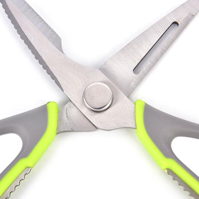 Multifunction Kitchen Cutter Knife Shears Scissors Heavy Duty 8 Features