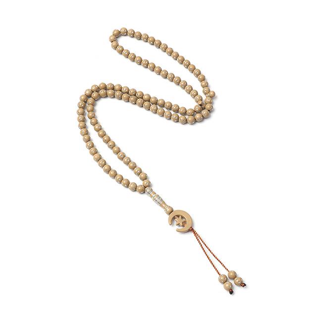 Handmade 99-Bead Tasbih Bracelet - 8mm Islamic Prayer Beads Rosary