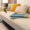 Chenille Sofa Cushion Four Seasons Universal Simple Modern Non-Slip Sofa Cover Light Luxury Style Seat Cushion Backrest Cover Cloth