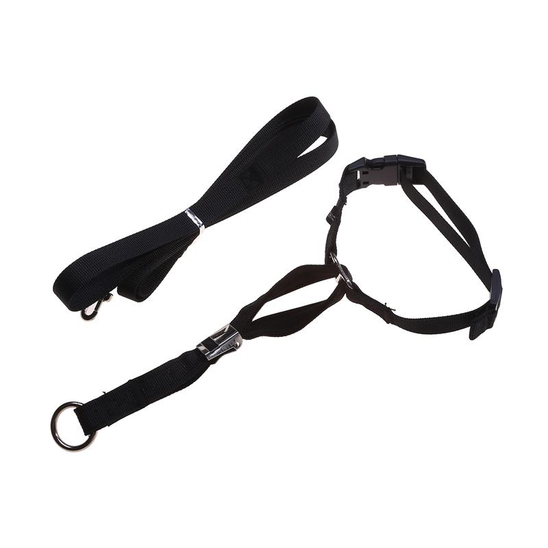 Náhubek pro psy z polyesterových vláken Nastavitelný protištěkavý postroj proti kousnutí Náhubek Náhubek Tréninkový ohlávka na vodítko