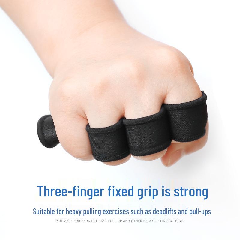 Rubber Anti-Slip Weightlifting Gloves & Palm Protector