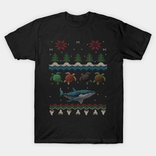 Ugly Ocean Christmas Sweater Made in Australia T-Shirt S