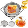 1PC Honey Strainer Stainless Steel Double Sieve Beekeeping Equipment Filter Kit Honey Container Wholesale
